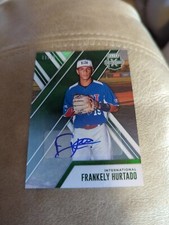 2017 Panini Elite Extra Edition Emerald Auto /25 Frankely Hurtado #166 Auto