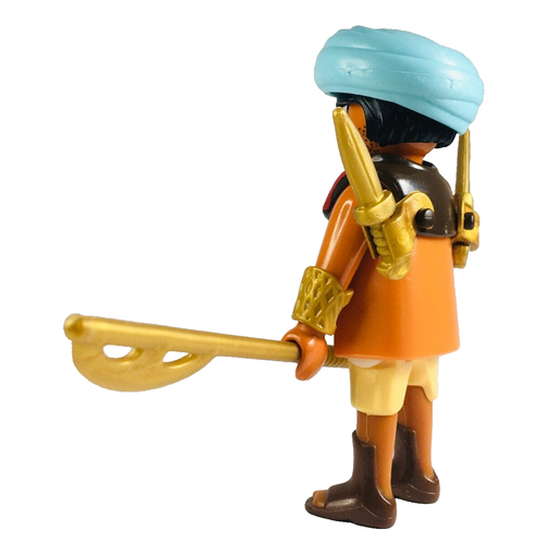 Playmobil Egyptian Pharaoh soldier w/golden weapon - C32 - Picture 2 of 4