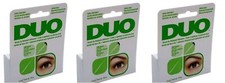 BL Duo Brush-On Striplash Adhesive White/Clear 0.18 oz - THREE PACK