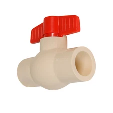 1/2-2 in. Midline Heavy Duty CPVC Ball Valve for Potable Water Solvent Plumbing.