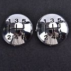 <!--F#f_0-->5Speed Gear Shift Knob Lever Emblem Cap Cover For 106 107 205 206 207❤<!--F/-->