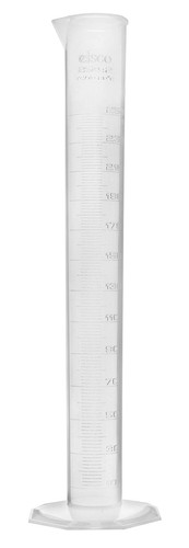 EISCO Cilindro Graduato, 250ml - Tolleranza Classe B - Base Ottagonale - Polipr... - Foto 1 di 5