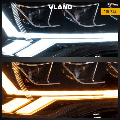 VLAND LED Projector Headlights For 2014-2023 Toyota 4Runner W/Sequential Signal - Bild 5 von 12