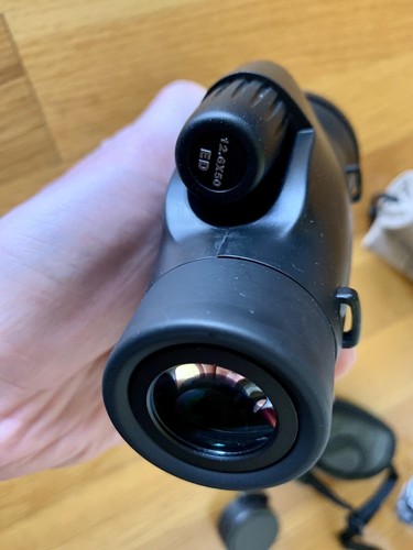 Olimt 12.6x50 Handheld Monocular ED Lenses, 18mm BAK4 Prisms, Phase Coating - Picture 16 of 23