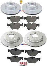 FOR BMW X1 (E84 MODELS) (2010-2015) FRONT & REAR BRAKE DISCS & PADS SET *NEW*