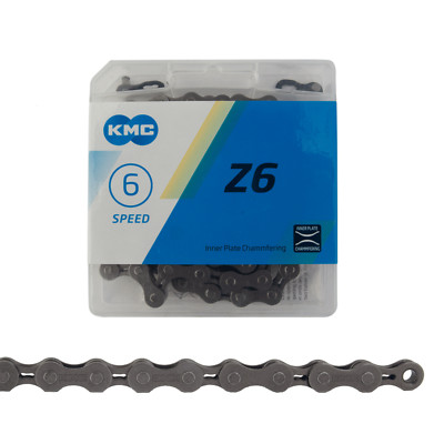 KMC Z6 6-Speed 7-Speed Mountain Road Gravel Bike Chain for SRAM Shimano 116L