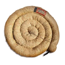 Sandbaggy 25 ft x 9" Straw Wattles  (10 Rolls) - Plastic Netting - USA Made