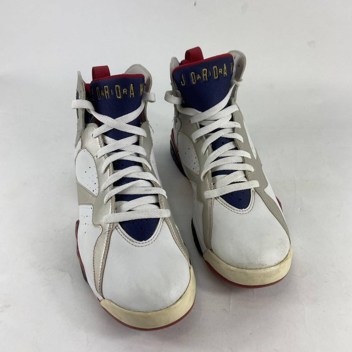 Nike Air Jordan 7 Retro Olympic 2004 Size 11.5 304775-171 Nike Air Jordan 7 Retro Olympic 2004 Size 11.5 304775-171