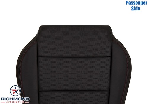 2013-2015 Mazda CX5 Grand Touring-Passenger Side Bottom Leather Seat Cover Black - Picture 9 of 17