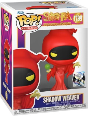 Funko Pop & Buddy Masters of the Universe: Shadow Weaver Figure w/ Protector