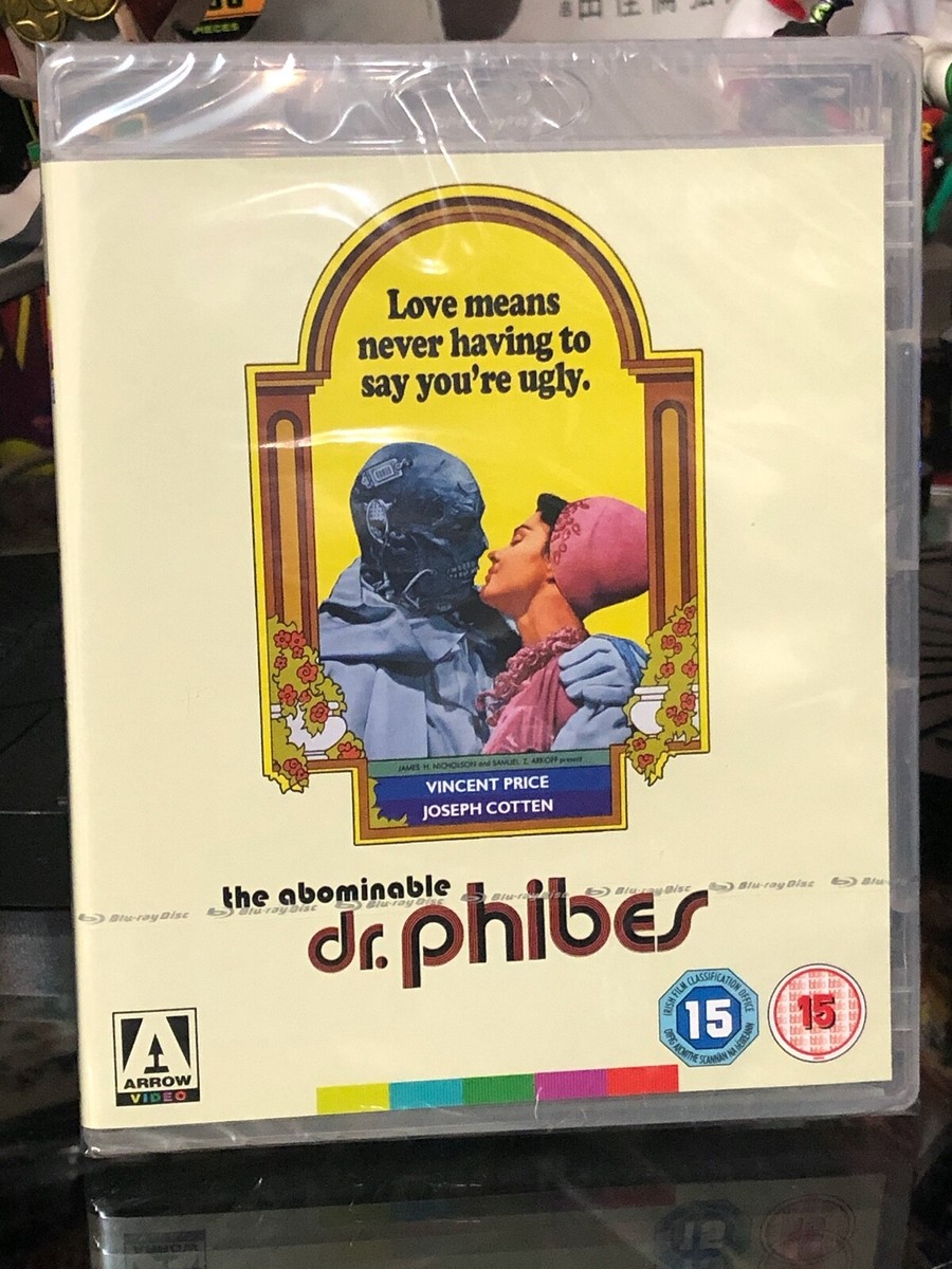 The Abominable Dr. Phibes (Blu-Ray) Vincent Price, ARROW VIDEO