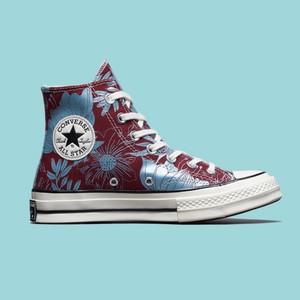 red flower converse