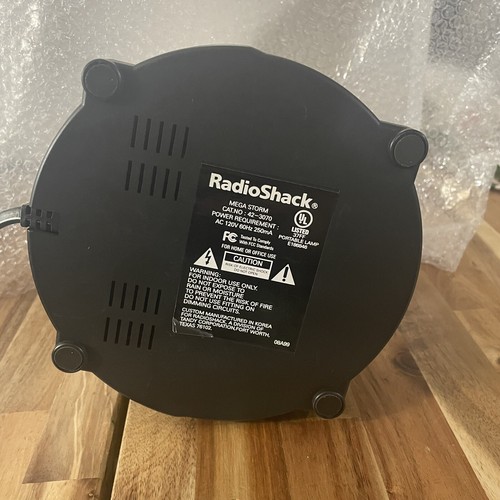 Vintage RadioShack Mega Storm Plasma Ball Lighting With Sound Activation Mode - Picture 8 of 8