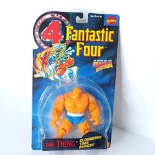 Fantastic Four The Thing Action Figure Clobberin' Time 1994 Toy biz Marvel NEW