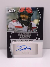 Dakota Allen 2019 Sage Hit Premier Draft High Series Rookie RC Auto Black #A53