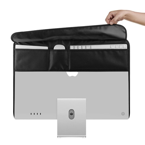 Case PU Leather Display Cover Back Pocket Dustproof For App le 24 Inch IMac NEW - Picture 12 of 17
