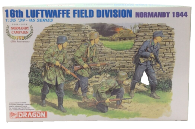 Dragon 1:35: 16TH LUFTWAFFE FIELD DIVISION NORMANDY 1944 #6241