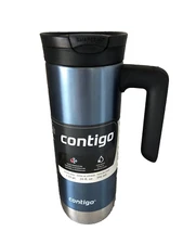 Blue Contigo 20 oz. Superior 2.0 SnapSeal Stainless Steel Travel Mug