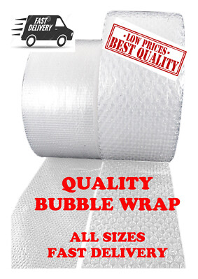 Small Bubble Wrap for Safe and Secure Packaging Removal and Storage 750mm x 5M