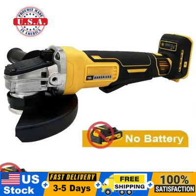Fit Dewalt DCG406 125MM Brushless Angle Grinder 9000RPM Cordless Cutting Machine