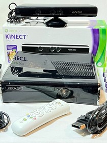XBOX 360 SYSTEM, GAMES, KINECT SENSOR, XBOX 360 REMOTE CONTROLE  EXCELLENT SHAPE
