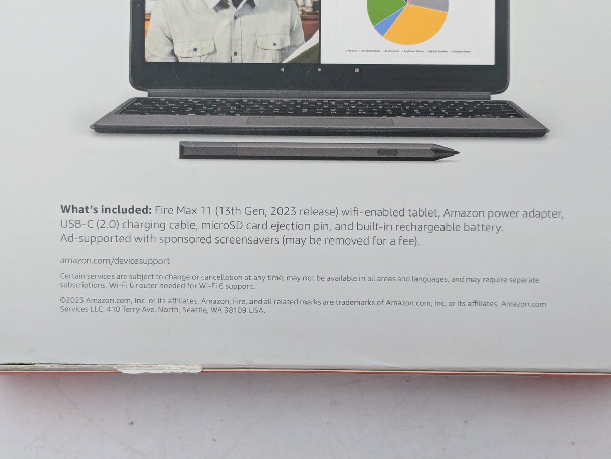 【新品未開封】Amazon fire max 11 128GB Amazon.com: Amazon Fire Max 11 tablet, vivid 11” display, all-in