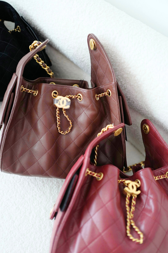 BNIB Chanel 25K Small Hobo Bag Dark Brown Grained Calfskin with Gold Hardware - Picture 22 of 23