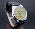 Vintage Seiko 5  Mickey Mouse Automatic Men's Wrist Watch, Day/Date- Japan Made