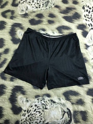 Herren Vintage Umbro Shorts Spellout USA XXL
