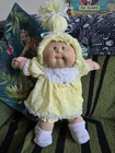 Vintage Cabbage Patch Kid coleco hm8 lemon haired girl ok factory