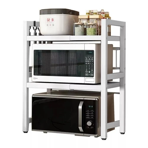 Expandable 3-Tier Rack Shelf Multipurpose Microwave Oven Stand Desktop Printer