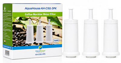 AH-CSG Wasserfilter kompatibel mit Sage Barista Kaffeemaschinen (3er Pack)