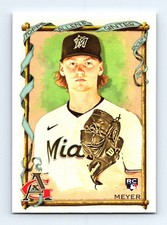 #129 2023 Topps Allen & Ginter { Max Meyer RC Miami Marlins