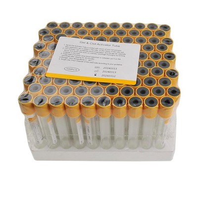 Pet Animals Lab Vacuum Blood Collection Tubes Gel Clot Activator Coagulation ...