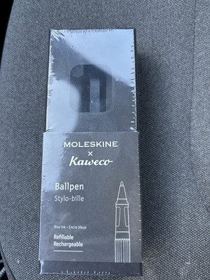 Moleskine x Kaweco Rollerball Refillable Pen in ABS plastic for Writers, Note-ta