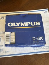 Olympus D-380 Digital Camera 2.0 mp with 8MB card Tested and works