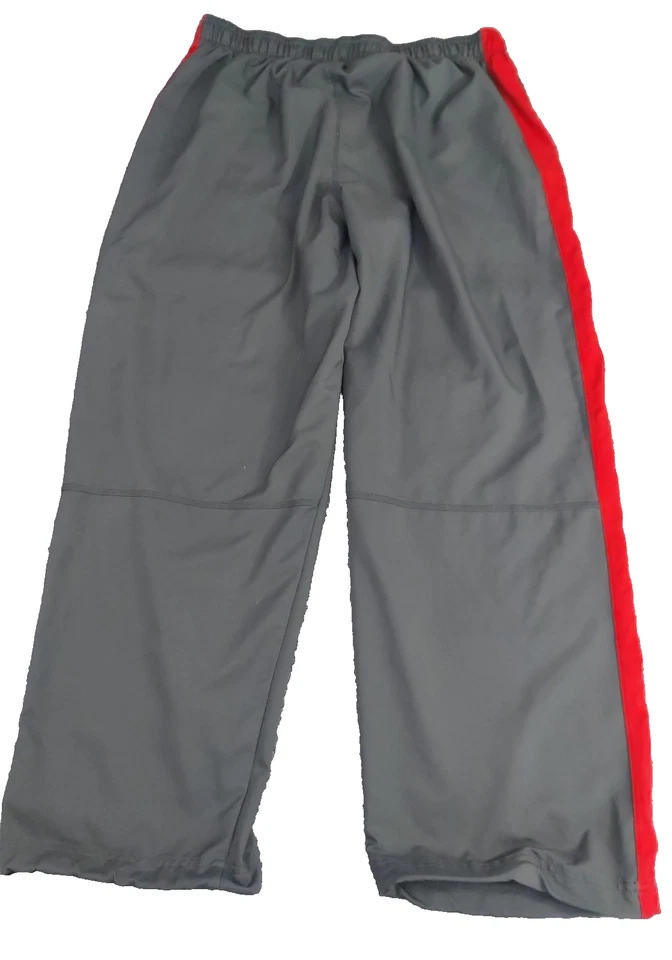 Pantalones deportivos Nike Dri-FIT para hombre XXL rojos a rayas con cordón puño ajustable Foto 2 de 4