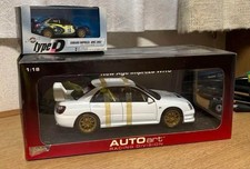 AUTOart Subaru Impreza WRC 2002 1:18 Scale Model Cars Set of 2 New F/S