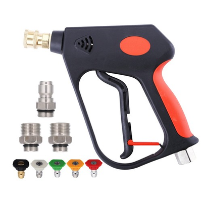 #ad #ad Pressure Washer Short Gun Commercial 5000 PSI 105 GPM Swivel Inlet M22 $54.28