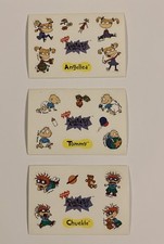 Rugrats Angelica Tommy Chuckie Viacom Vending Machine Sticker Lot Vintage 1998