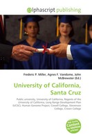 Frederic P. Miller (U. A.) | University Of California, Santa Cruz | Taschenbuch
