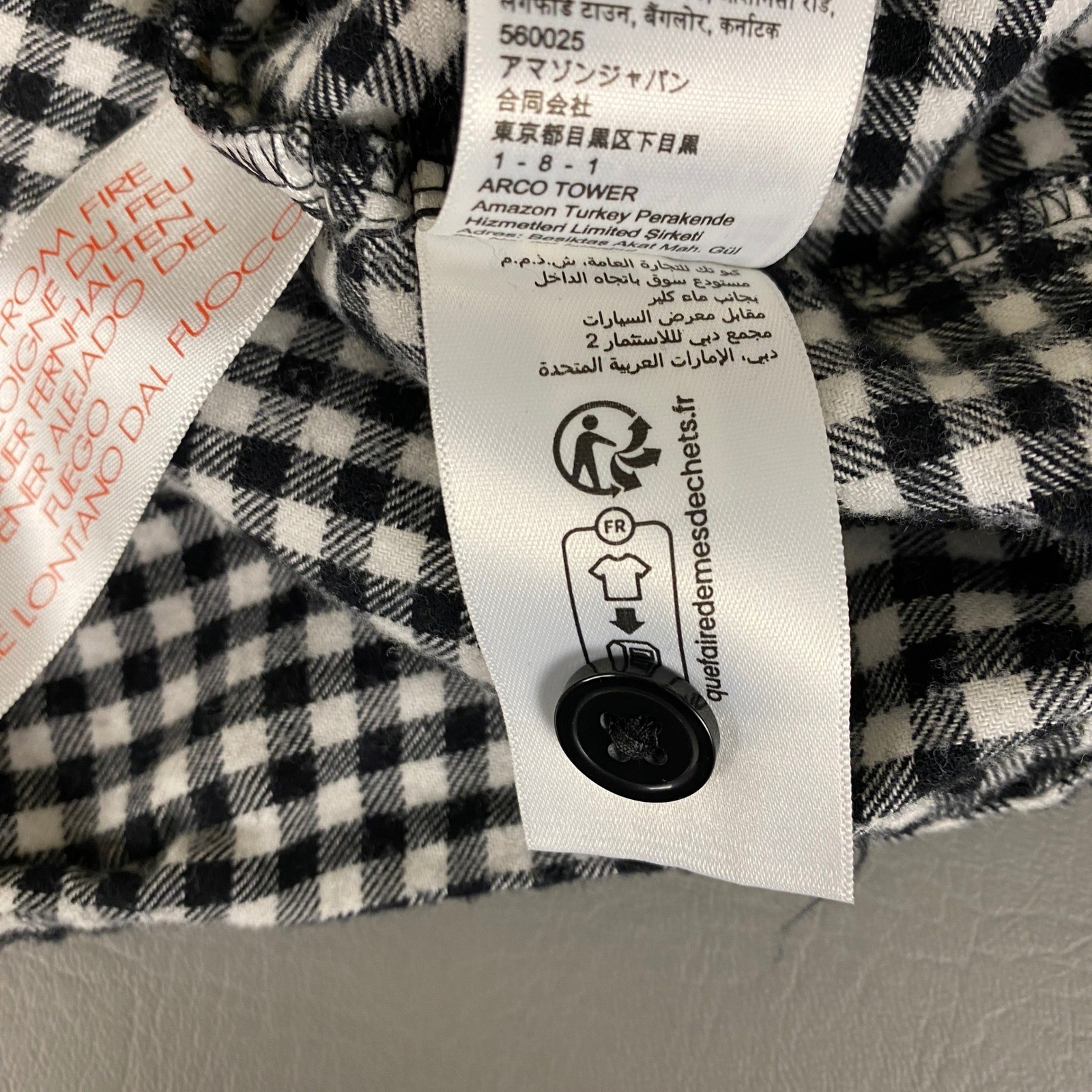 Amazon Essentials Flannel Button Down Shirt Women… - image 6