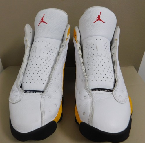 Nike Air Jordan 13 XIII Retro Del Sol Yellow Sneakers 414571-167 Men's Size 12 - Picture 6 of 24