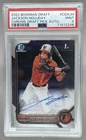 2248 Jackson Holliday 2022 Bowman Chrome Draft #CDA-JH 1st RC Auto PSA 9