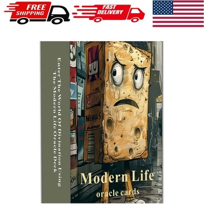 Humorous Oracle Card Deck - 47 Modern Life Insights for Growth & Connection