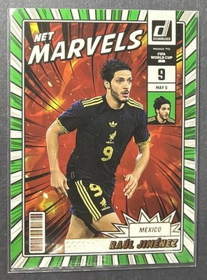 2025 Panini Donruss Road to FIFA World Cup 26' Raul Jimenez #8 Net Marvels