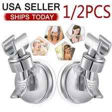 Adjustable Shower Head Holder Suction Cup Handheld Showerhead Wall Mount Bracket
