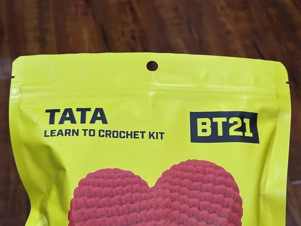 Woobles TATA Red Heart BT21 набор для начинающих научиться вязать крючком - новый - бесплатная доставка - Изображение 3 из 4