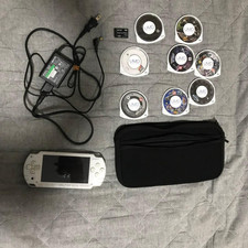 Sony PlayStation Portable PSP-1000 Console Tested Bundle PS3 Bonus Games 0162