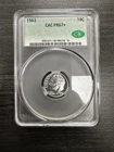 1963 Roosevelt Dimes Proof 10 Cent CAC Pr67+ Silver -B65